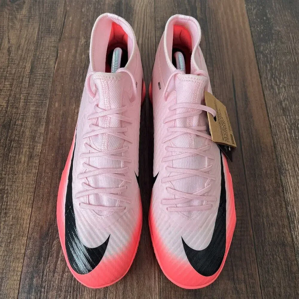 Nike Zoom Superfly 9 Academy IC Indoor Soccer Shoes DJ5627-601 Size 11.5 Pink